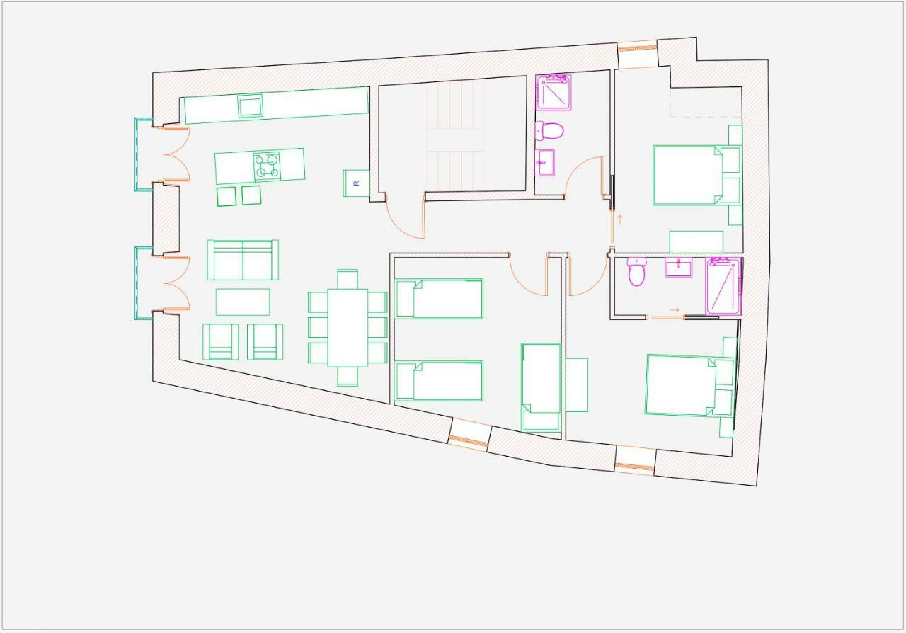 Luxury Apartment-Free Parking 산티아고데콤포스텔라 외부 사진